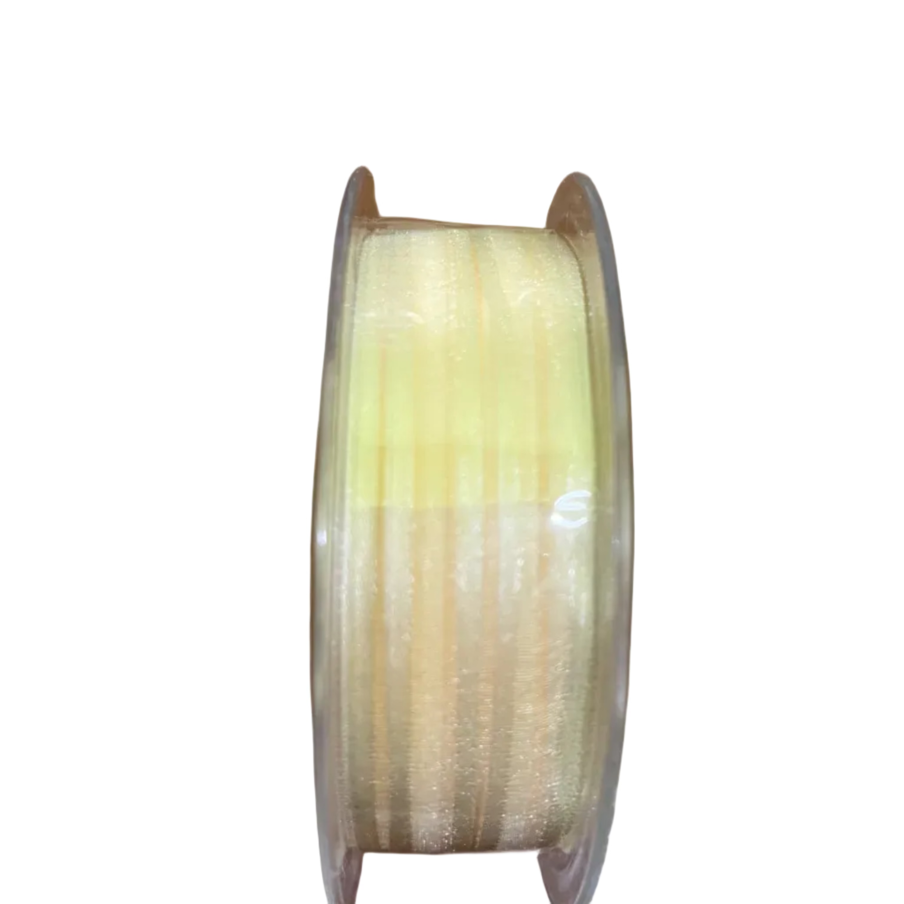 Bobine Ruban ÉCRU Voile Bord Satin 10mm x 50m