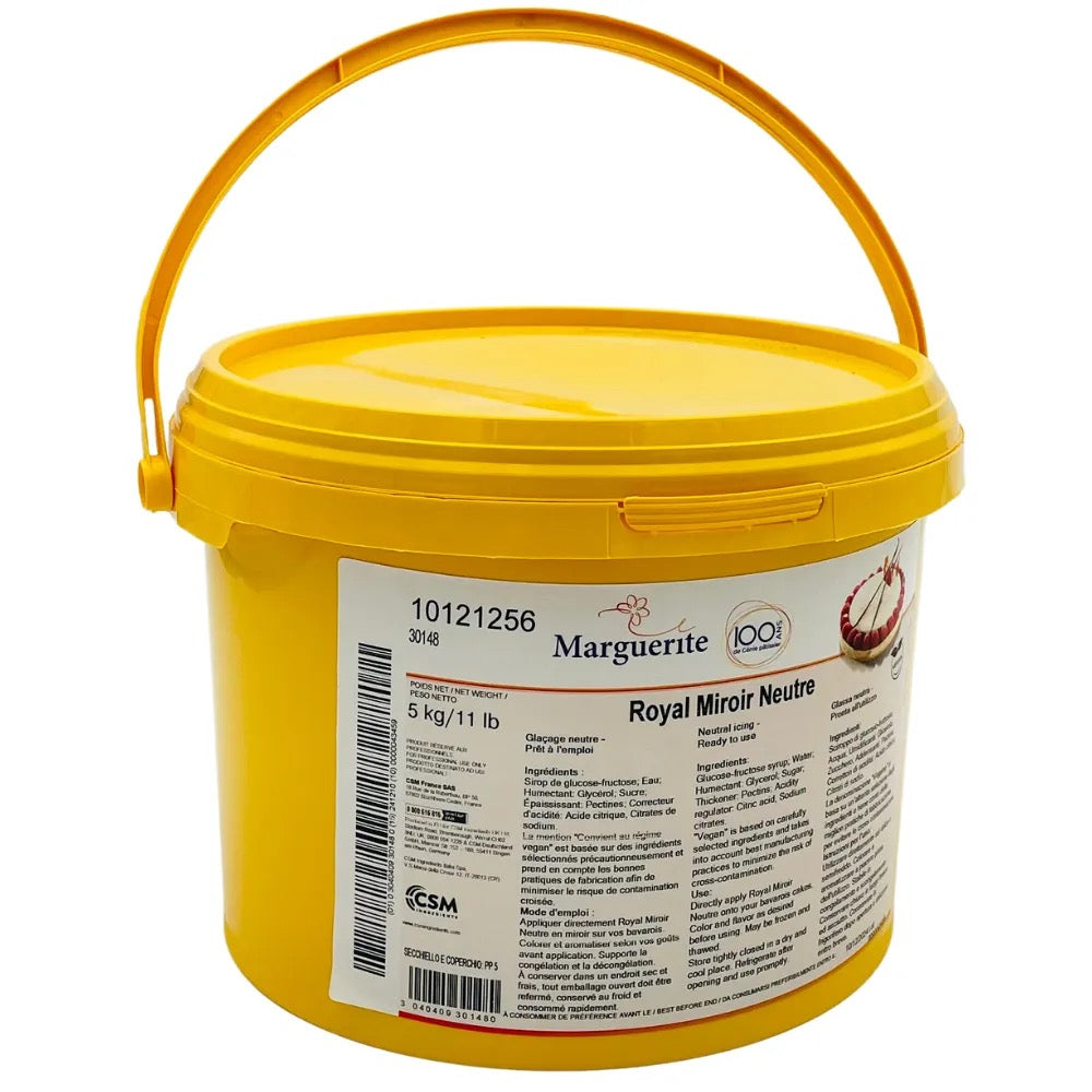 Glaçage Miroir Neutre Royal - Nappage Pâtisserie Pro
