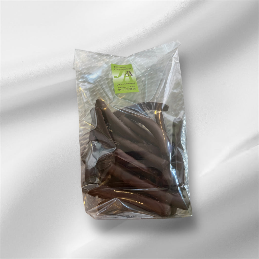 Orangettes enrobées de chocolat noir 100G