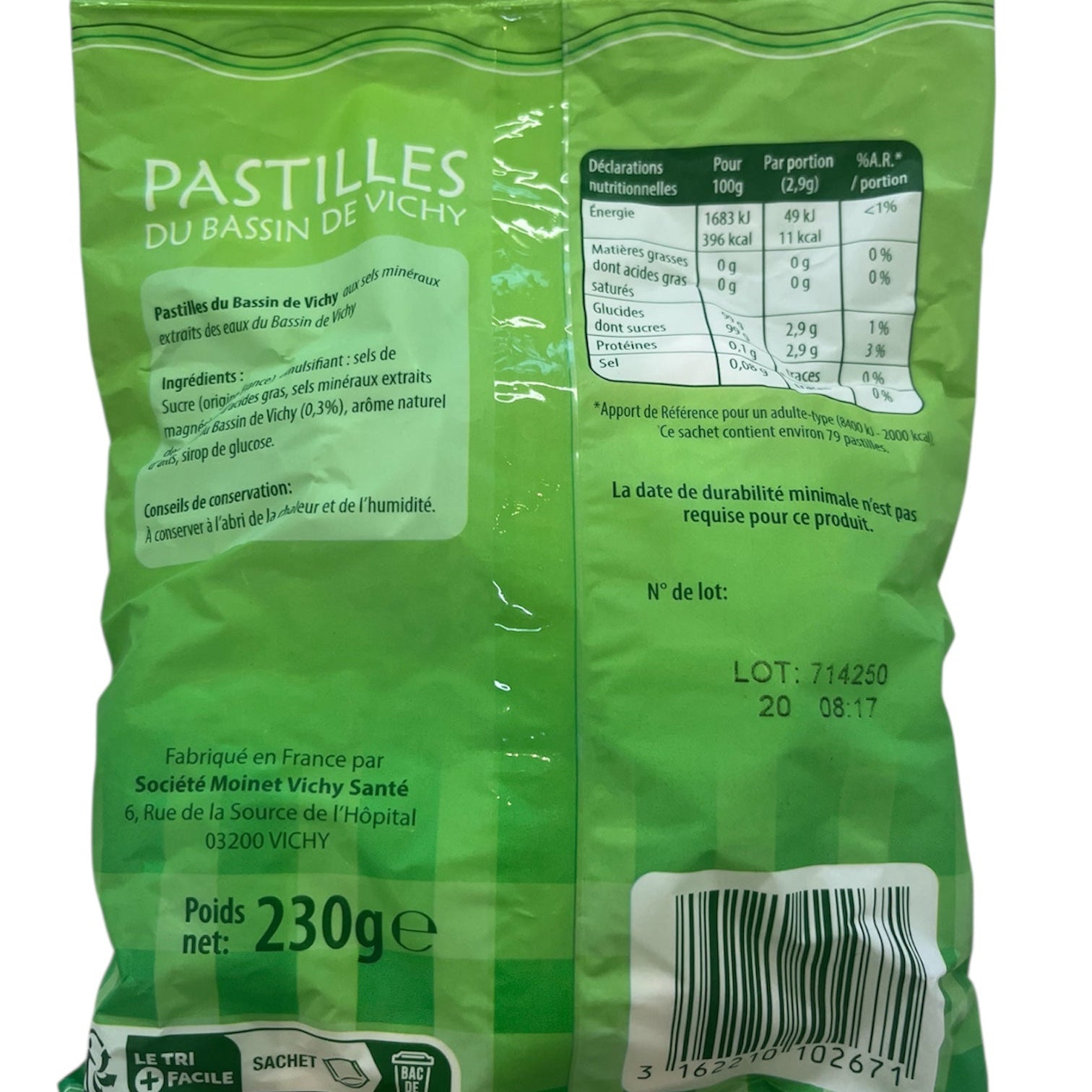 Pastilles de VICHY Anis