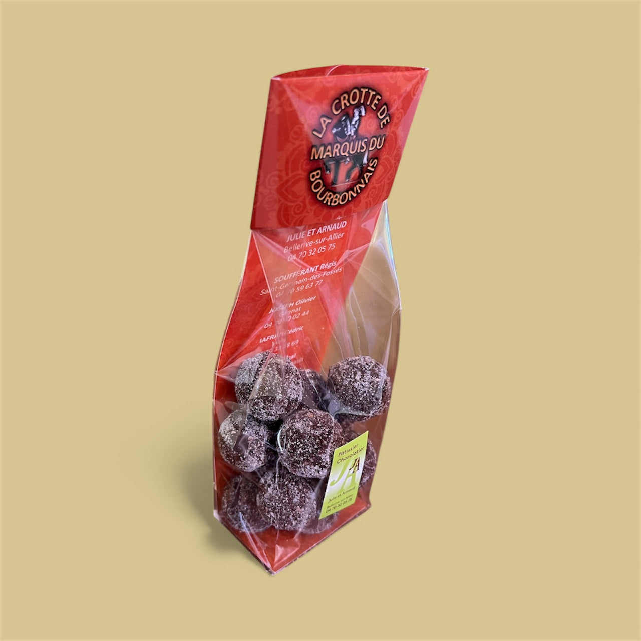 12 BOULES CROTTES DE MARQUIS DU BOURBONNAIS